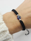 Black Evil Eye Bracelet – Protección diaria con guía digital incluida