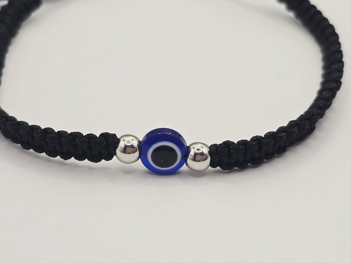 Black Evil Eye Bracelet – Protección diaria con guía digital incluida