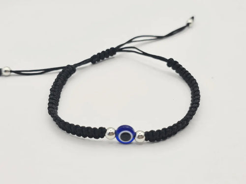Black Evil Eye Bracelet – Protección diaria con guía digital incluida
